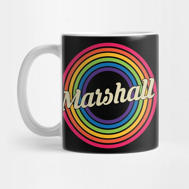 Marshall - Retro Rainbow Style by MaydenArt